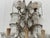 20th Century Marie Thérèse Wall Sconces with Brass Frame, Glass and Crystal Drops, Set of 2 For Sale - Image 11 of 13