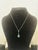 Gemstone Natural 18k Gold Necklace, 1.31ct Emerald, 0.36ct Diamonds For Sale - Image 7 of 16
