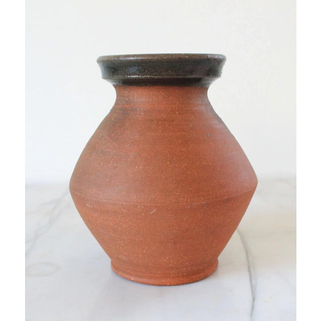 Mid-Century Modern Vintage Studio Art Pottery Vase or Vessel For Sale - Image 3 of 7