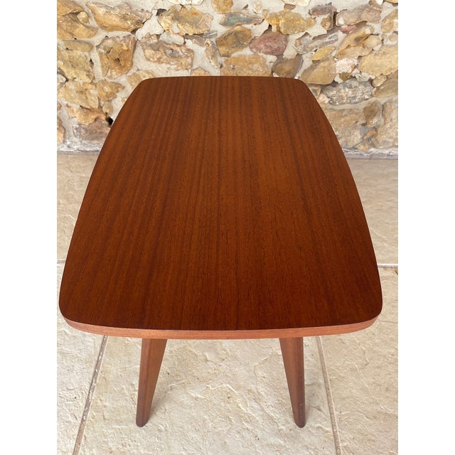 Mid-Century Mahogany Side Table, 1960s For Sale - Image 13 of 18