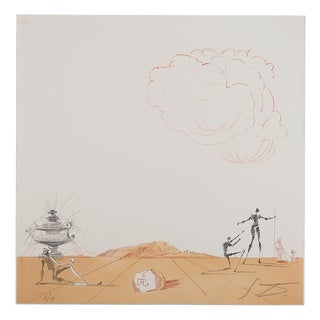 Salvador Dali, Iberian Landscape: Love, Engraving For Sale