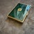 1980s Elegant Brass and Green Enamel Cigarette Box by Gucci For Sale - Image 12 of 13