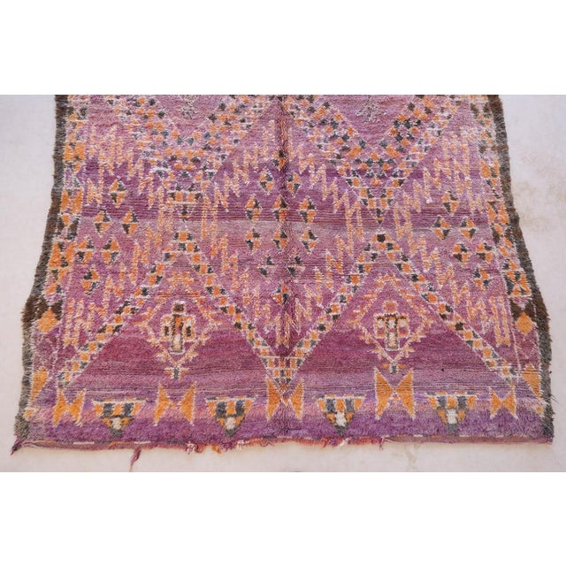 Moroccan Beni MGuild Rug - 10.5 X 7 Ft For Sale In Cleveland - Image 6 of 10