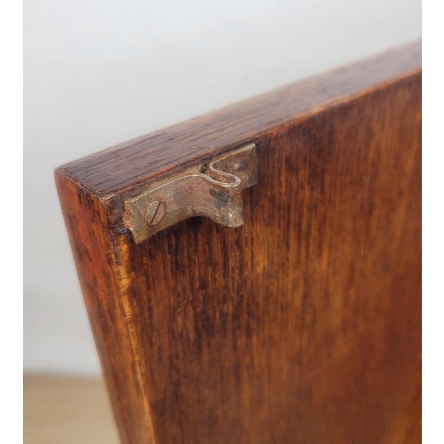 Vintage Rustic Oak Tallboy Cabinet, 1930s For Sale - Image 12 of 18