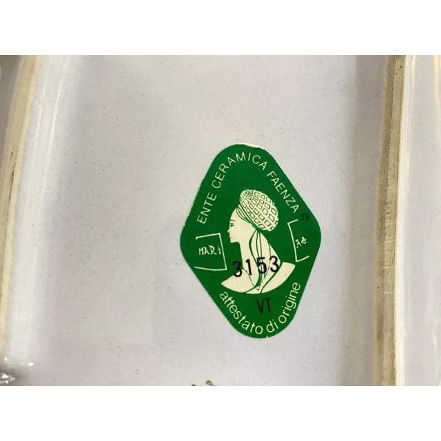 1970s Italian Ferenze Porcelain Dish, 1970 For Sale - Image 5 of 12