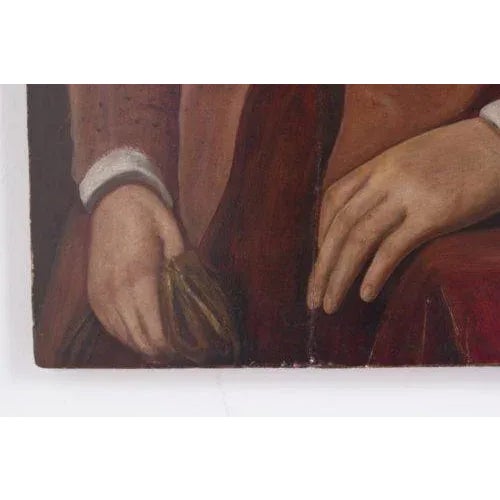 Italian Florentine Senator Carlo Strozzi Portrait Painting For Sale - Image 3 of 5