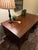 Wood 1930s Solid Oak Craftsman Typewriter Desk For Sale - Image 7 of 8