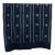 Vintage African Mossi "Koupela Night" Indigo Throw For Sale