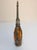 Late 20th Century Moorish Glass Perfume Bottle Sprinkler with Embossed Metal Overlay For Sale - Image 5 of 9
