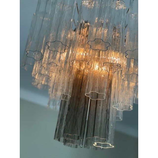 Murano Chandelier in Mixed Glasses For Sale - Image 9 of 10