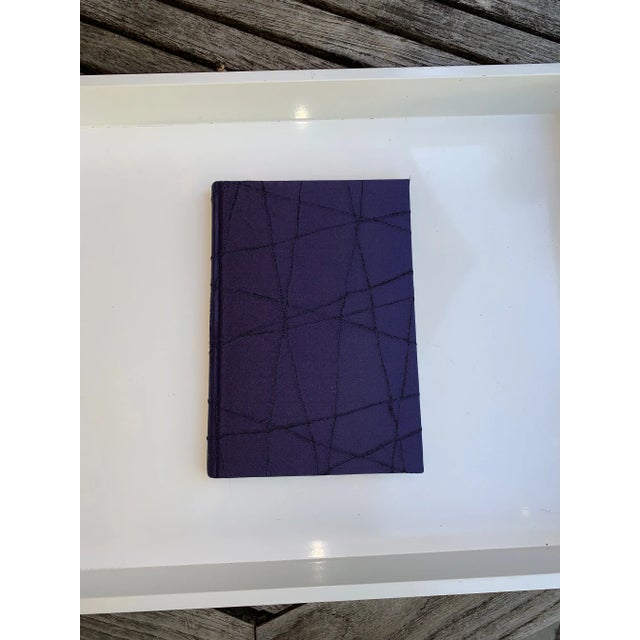 Fabric-Covered Diary For Sale - Image 4 of 6