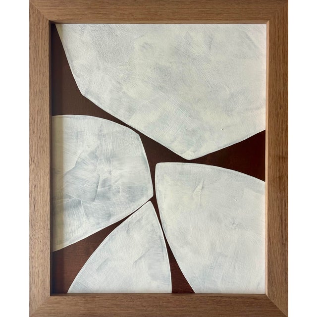 Not Yet Made - Made To Order 2026 Contemporary Set of Twelve Abstract Paintings on Cotton Paper by Artist r.k. Red For Sale - Image 5 of 15