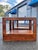 Mid Century Modern Side Tables With Smoked Inset Glass | in the Style of John Keal for Saltman Brown For Sale In Tampa - Image 6 of 12