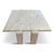 Stone Italian Coffee Table in Carrara Marble from Skipper, 1970s For Sale - Image 7 of 14