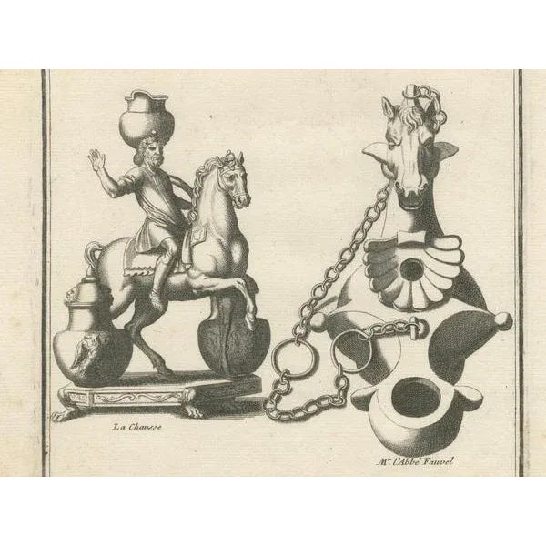 Mounted Warrior Lamp, 1722, Paper For Sale - Image 4 of 6
