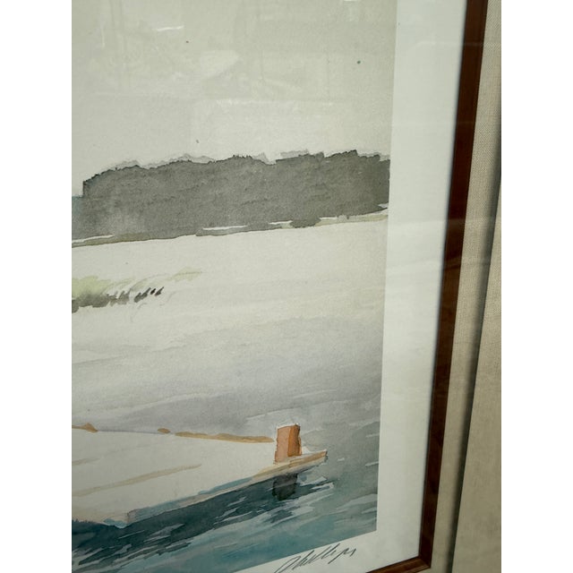 P. Phillips "The Bayou 2" Limited Giclee, Framed For Sale - Image 10 of 12