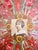 Early 20th Century Antique Folk Art Cigar Band Découpage Bowl With Central Portrait For Sale - Image 5 of 11