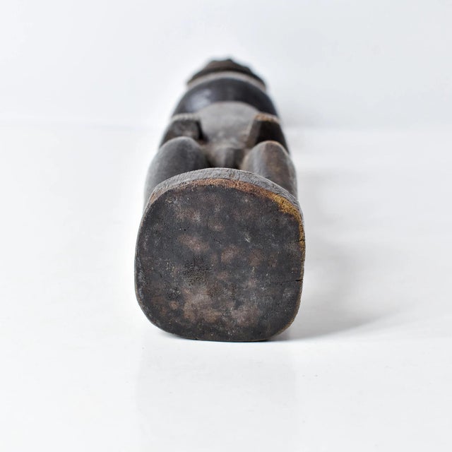 Early 20th Century Dogon Standing Male Figure with Beard Mali For Sale - Image 9 of 16