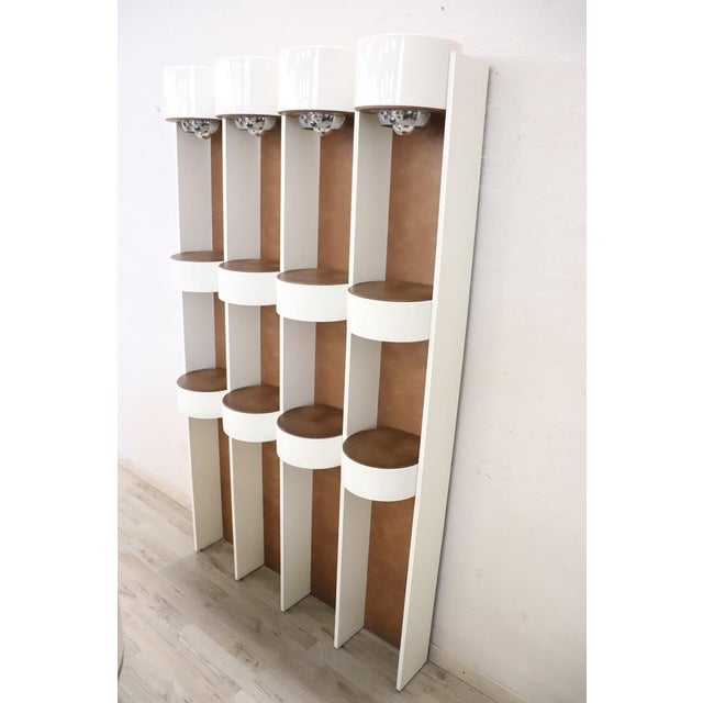 Space Age White Bar Set, 1960s, Set of 3 For Sale - Image 9 of 16