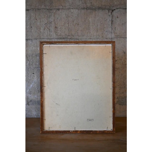 ‘Girl in Red Bonnet’ Pastel on Canvas by Clement Micarelli For Sale In New York - Image 6 of 10