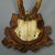 Set of Three Antique Roe Deer Trophies on Carved Plaques Germany Ca. 1900 For Sale - Image 6 of 7