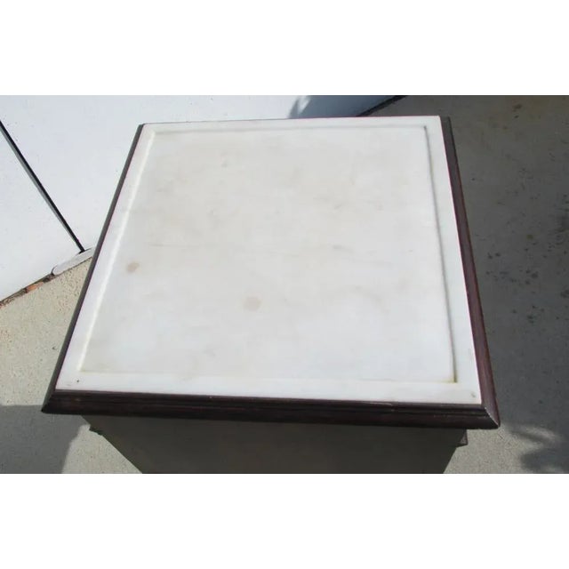 Rosewood Nightstand, 1930s For Sale - Image 6 of 10