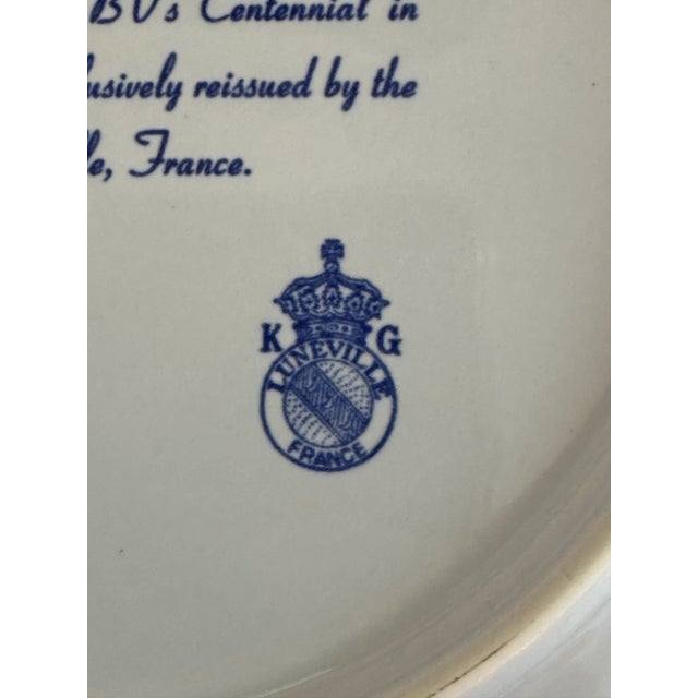 Luneville Lunéville “Les Coqs” Dinnerware Service for 8 – French Country Farm Pattern | Platter Included For Sale - Image 4 of 10