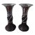 William Spratling Sterling and Rosewood Candlesticks For Sale