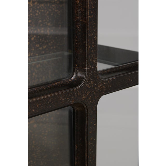 Drexel Et Cetera Mid Century Modern Glass Display Cabinet For Sale - Image 13 of 15