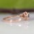 Alexandrite Ring With Earth-Mined Diamond Accents in Solid 14k Gold, Oval 5x4mm For Sale - Image 12 of 12