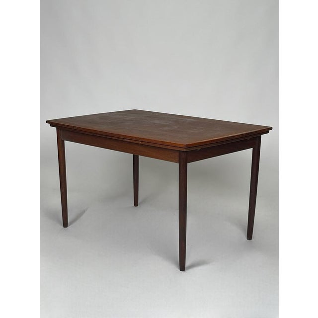 Brown Scandinavian Teak Table, 1960s For Sale - Image 8 of 8