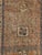 Late 19th century small distressed Shiraz rug with pretty tribal designs and nice natural colours with orange, brown,...