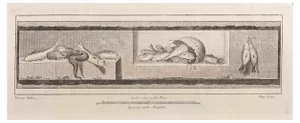 Luigi Aloja, Decoration with Animals, Etching, 18th Century