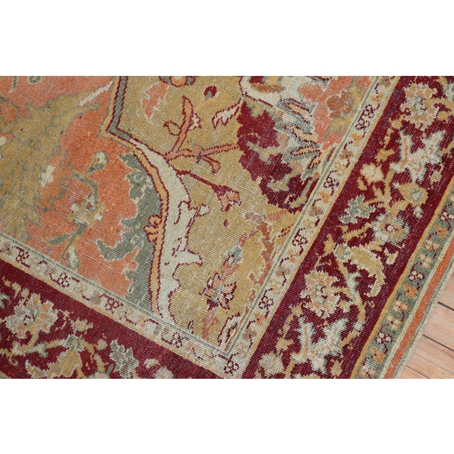 Early 20th Century Marvelous Antique Agra Accent Size Rug For Sale - Image 5 of 6