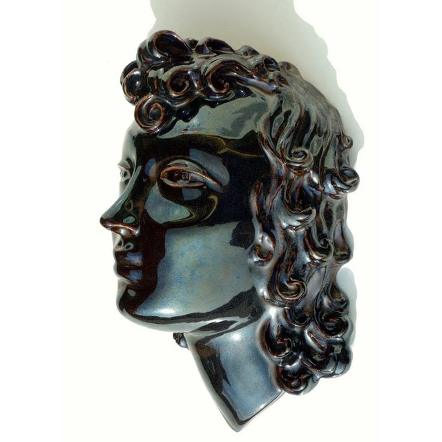 Art Deco Pottery Figures by G. B. Desalvo for Casa Dell'Arte, 1920s, Set of 2 For Sale - Image 6 of 11