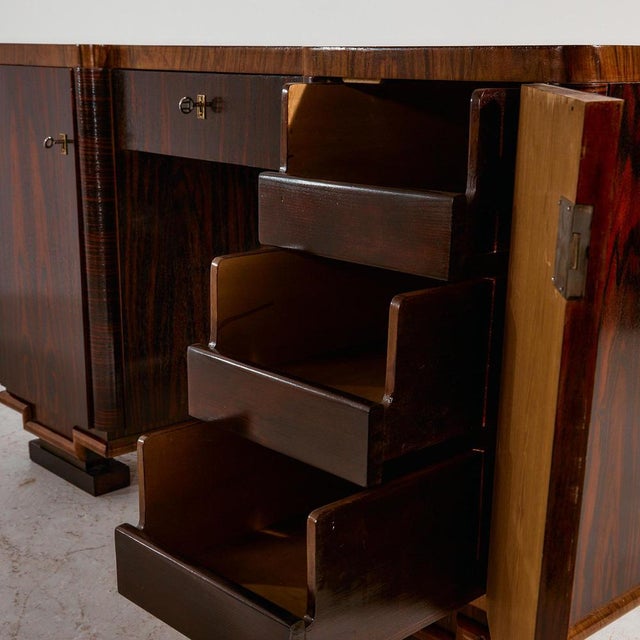 Art Deco Desk, 1940s For Sale - Image 6 of 18
