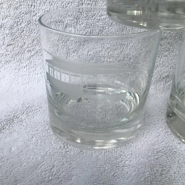San Francisco Trolley Car Scotch/Whiskey Gasses-Set of 5 For Sale - Image 10 of 13