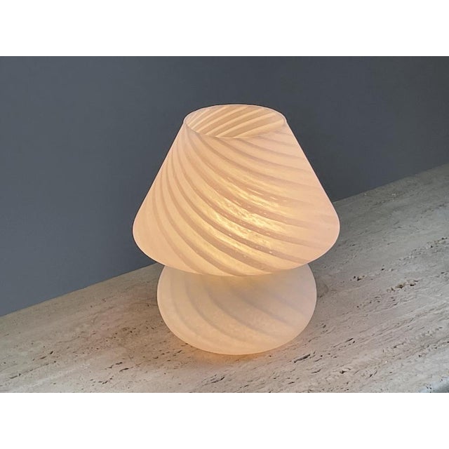 Murano Glass Mushroom Lamp, 1970s For Sale - Image 12 of 15