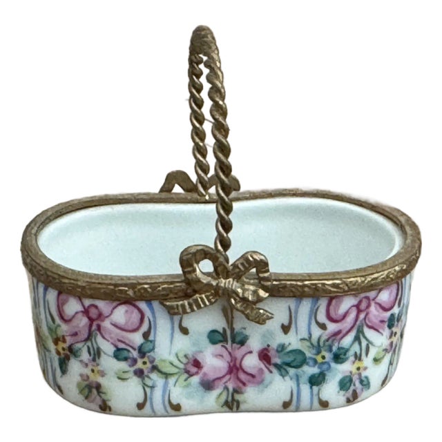 1920s Delicate Limoges Box From France Original For Sale