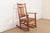 Stickley Harvey Ellis Collection Mission Arts & Crafts Inlaid Oak Rocking Chair For Sale - Image 13 of 13