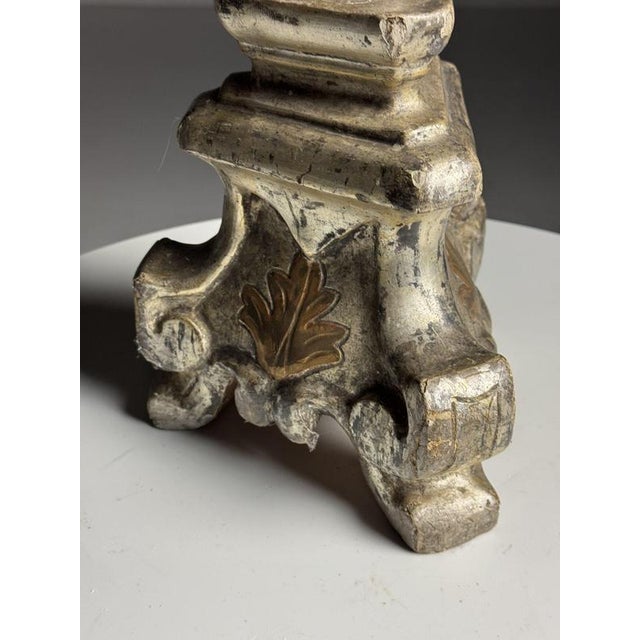 Italian Candlestick, 18th Century For Sale - Image 14 of 18