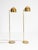 Gold Vintage Floor Lamp by Eje Ahlgren for Bergboms, Sweden, 1960s, Set of 2 For Sale - Image 8 of 8