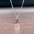 Silver Diamond Rubellite Tourmaline Necklace 5.47 TCW 18k Gold Certified For Sale - Image 8 of 18