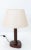 French Stichted Leather Desk Lamp, 1964 For Sale - Image 4 of 8