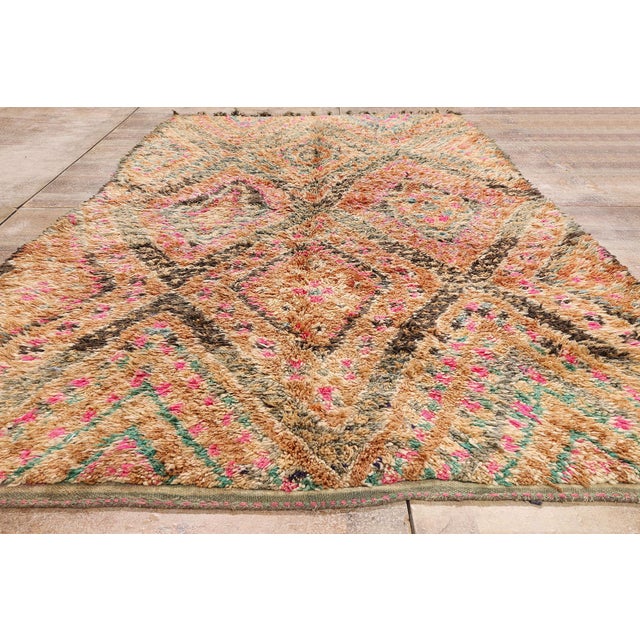 Vintage Beni M'Guild Moroccan Rug, 05'10 X 11'02 For Sale - Image 10 of 10