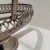 Vintage English Metal and Crystal Cake Candy Basket with twisted handle For Sale - Image 9 of 10
