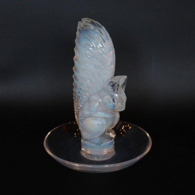 Glass Squirrel Ashtray, 1930s For Sale - Image 6 of 10