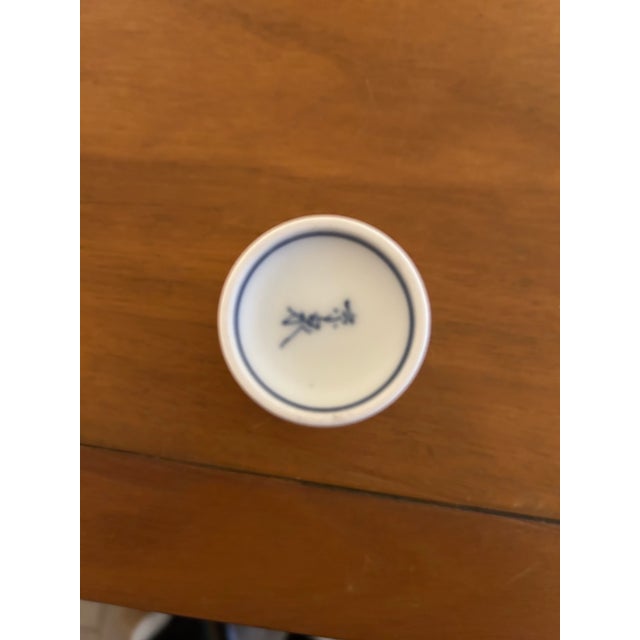 1940s 1940s Mino Shozan Ceramic Stemmed Cup From Japan For Sale - Image 5 of 7