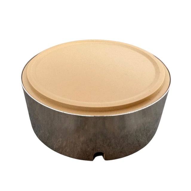 MCM 1970s Chrome Nesting Ashtrays For Sale - Image 11 of 13