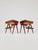 Mid-Century Danish Mahogany and Brass Nightstands, 1960s, Set of 2 For Sale - Image 12 of 18